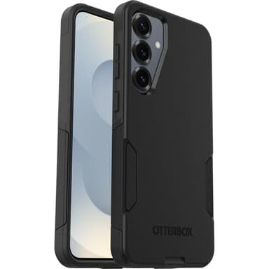 Otterbox Coque Commuter pour Samsung Galaxy S25, Antichoc, Anti-Chute, Protection, supporte 3X Plus de Chutes Que la Norme Militaire, Noir