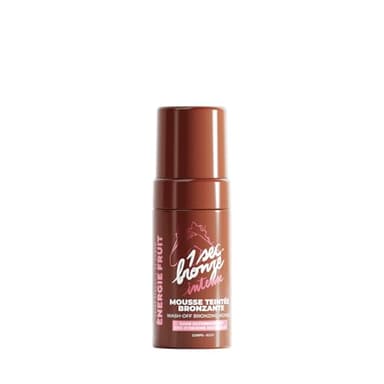 ENERGIE FRUIT - Mousse Teintée Bronzante Corps - Teint Hâlé Uniforme Immédiat, Effet Bronzage Soleil - 98% Naturel, Sans Autobronzant DHA - Séchage Rapide, Sans Transfert - Tous Types de Peaux - 100ml