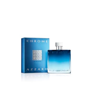 Azzaro Chrome Eau de Parfum - Parfum Frais et Aquatique pour Homme - Fragrance Aromatique et Boisée - Tenue Longue Durée - Parfum de Luxe pour Homme