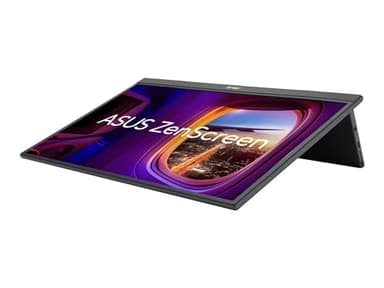 ASUS ZenScreen MB17AHG - Moniteur USB portable 17,3" - Full HD 1920 x 1080, type C, HDMI, rotation automatique, design léger, kickstand, socle trépied - Panneau IPS, 144 Hz, FreeSync, 16:9, antireflet