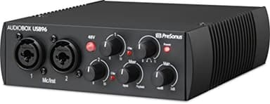 PreSonus AudioBox 96 - Interface Audio USB, Pour Enregistrement, Diffusion, Podcasting avec Bundle de Logiciels incluant Studio One Artist, Ableton Live Lite DAW, Édition 25ème Anniversaire