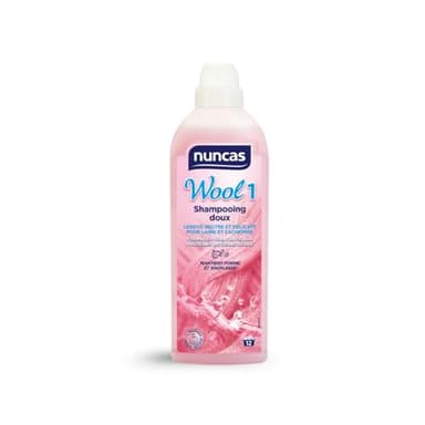 Nuncas Wool 1 - Shampooing Doux - Détergent Délicat pour Laine et Cachemire - 750 ml