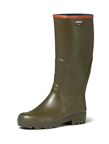 Aigle CHAMBORD Pro 2, Bottes de Travail Homme, Vert Kaki, 42