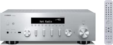 Yamaha R-N600A Ampli-tuner Hi-Fi réseau, Wi-Fi, AirPlay 2, Bluetooth, convertisseur N/A SABRE, TUNER DAB/DAB+, MusicCast avec de nombreux services de streaming, gris
