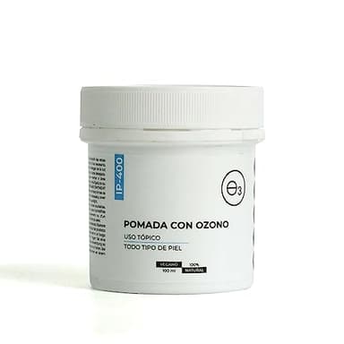 OZONO D'OR - Pommade Cicatrisante 100% naturelle BIO avec ozone | Creme Psoriasis | Creme Cicatrisante pour Plaies Cutanées, Chirurgicales, Brûlures, Dermatite Atopique et anti-escarres. 100 ml.