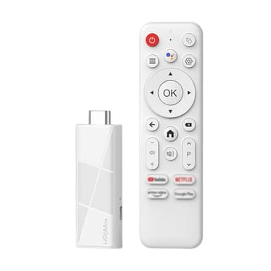 H96 MAX Clé TV Android 14.0 ATV RK 3518 Quad-Core 16 Go WiFi6 2,4 G/5,8 GHz BT5.0 4K AV1 Ultra HD Contrôle vocal Lecteur Smart Home