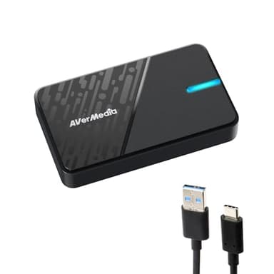 AVerMedia StreamLine MINI+ GC311G2 Carte de capture HDR 4K60, enregistrement 1080p60, streaming de jeu faible latence pour Switch, Xbox, PS5, PC sur Twitch, OBS