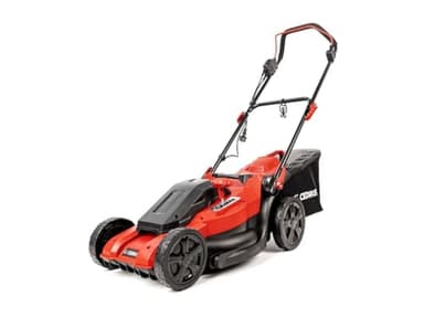 Hahn & Sohn CEDKE40 Tondeuse à gazon électrique 1800 W, 40 cm de largeur de coupe, panier collecteur 45 l, réglage de hauteur, silencieuse, fonction mulching