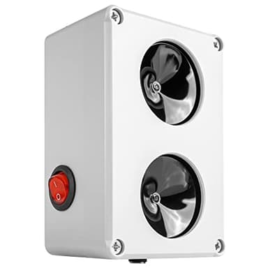 Répulsif Ultrasons pour rongeurs, Souris, Rats et Martres | Facile à Monter sur l'aimant | pour Repousser Animaux Nuisibles | Appareil Haute fréquence | Protecteur de Jardin, Maison, Garage, Grenier