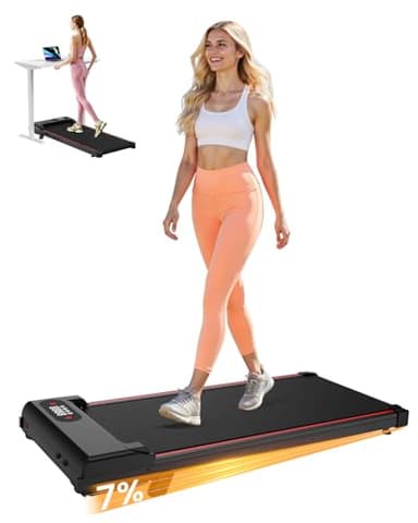 Tapis de Course et Marche 3 en 1 avec Pente 7% – Tapis Roulant Silencieux, 8 km/h, 2,5 CV, Amorti Confortable, Charge 130 kg, Écran LCD – Maison & Bureau