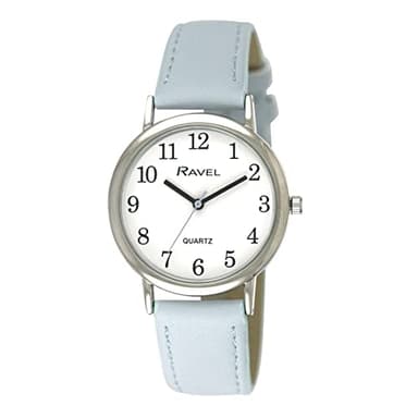 Ravel - Montre de Tous Les Jours aux Couleurs Pastel pour Femmes (boîtier 36 mm) - Quartz Analogique - R0137.06.1 - Bleu