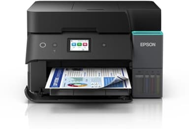 EcoTank ET-4950 Imprimante Multifonction A4 avec réservoir d'encre Wi-FI & AirPrint, Chargeur Automatique de Documents, Impression Recto Verso, numérisation, Copie et fax, jusqu'à 3 Ans d'encre