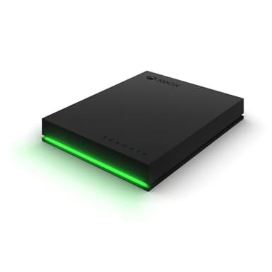 Seagate Game Drive for Xbox 4 To - Disque dur externe - HDD portable - USB 3.2 1re génération, noir, certifié Xbox, LED RVB, avec les services Rescue valables 3 ans (STKX4000402)