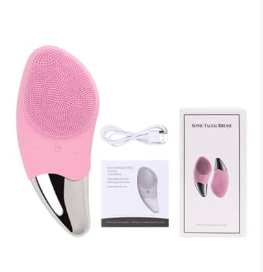 Brosse Visage Nettoyante en Silicone Appareil Électrique pour Nettoyage Profond et Peau Plus Lisse