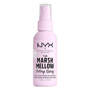 NYX Professional Makeup Spray Fixateur de Maquillage Matifiant Anti Brillance Marshmellow