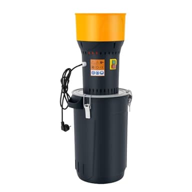 Moulin à Céréales Électrique, Moulin à Grains avec 5 Tamis, Moulin à Maïs Blé Riz Soja, Grande Capacité 25L et Poignée de Transport, Pour Usage Maison et Agricole Professionnel