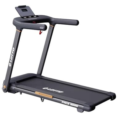 Tapis de Course Électrique Lotto Pace G300, Moteur 2,5 CV, Vitesse 1–15 km/h, Inclinaison Automatique 20 Niveaux, Surface 120x45 cm, Écran LED, Bluetooth Kinomap/Zwift, 12 Programmes, 120 kg