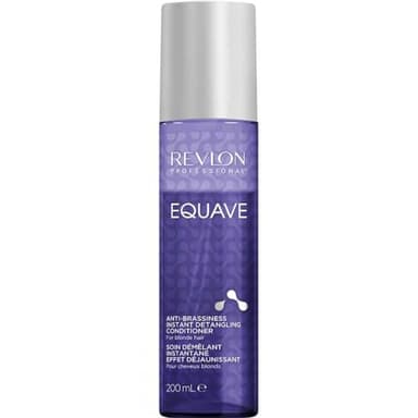 Revlon Professional Equave - Soin Démêlant Cheveux Bi-Phase - Soin Cheveux Blonds, Blancs, Mêchés - Anti-Reflets Jaunes - Soin des Cheveux Brillants et Lumineux - Kinetic Technology - 200ml