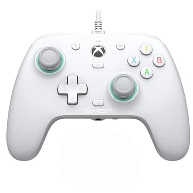 GameSir G7 SE Manette Filaire pour Xbox Series X|S, Xbox One & Windows 10/11, Manette de Jeu Plug and Play avec Joysticks à Effet Hall, Prise Audio 3,5 mm (Blanc)