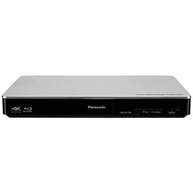 Panasonic DMP-BDT185EG Blu-ray Player (DLNA, Internet-Apps, Video on Demand, 4K Upscaling, 3D, USB, LAN-Anschluss, Dual Core Prozessor, HDMI-Steuerung, MKV-Playback) silber