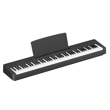 Yamaha P-145BT Piano Numérique – Léger et portable avec clavier Graded-Hammer-Compact à 88 touches et 10 sonorités, Bluetooth – Noir