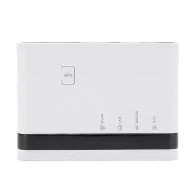 Serveur d'impression sans Fil, 10/100 Mbps LAN Bridge USB 2.0 Network Imprimante Server, Adaptateur de Serveur d'impression D'ordinateur, Prend en Charge 4 Imprimantes (Prise UE)