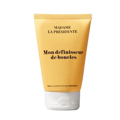 Madame La Présidente – Définisseur de Boucles Curl Definer – 98% d’origine naturelle (jojoba, inuline, glycérine) – Texture crème-gel – Boucles souples & brillantes – 50 ml