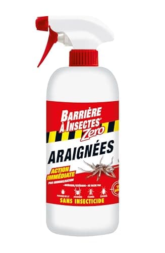 Barrière à Insectes Zero Insecticide, Spécial Araignées, Action Immédiate, Prêt à l'emploi - 1 L, nc