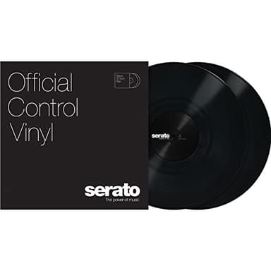 Serato Performance Control Vinyl Noir (Paire) - Accessoires pour DJ
