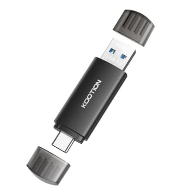 KOOTION Clé USB C 256go,Cle USB 3.0 256 Go OTG 2 en 1 Ultra-Haute Vitesse et Grande Capacité Clef USB pour Android/Window/PC, Smartphone Huawei/Xiaomi/Samsung, Tockage de Données Externe 256 Go