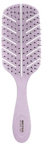 Beter - Brosse à cheveux squelette anti-nœuds Natural Fiber, fabriquée à base de fibres de blé, Brosse démêlante anti-nœuds et anti-casse, coiffage doux sans tiraillements, pour tous types de cheveux