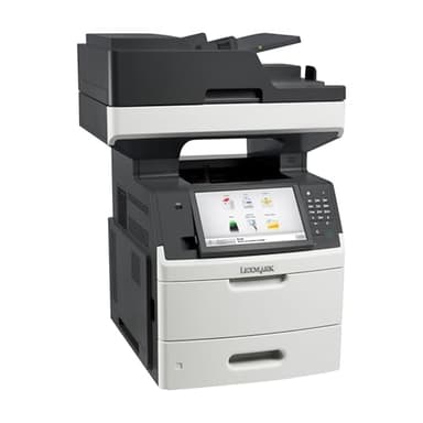 Imprimante Multifonction Lexmark MX711de – Imprimante Laser Monochrome Professionnelle A4, Noir et Blanc, 70 ppm, Recto Verso, fax, Ethernet, Garantie de 24 Mois (reconditionnée)