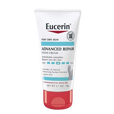 Réparateur Intensif, Creme mains, sans parfum, 2,7 oz (78 g) - Eucerin