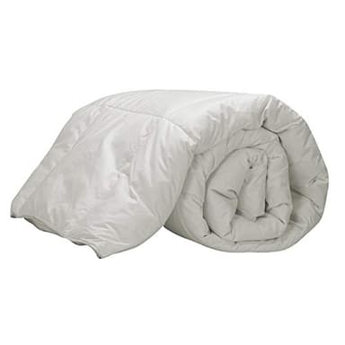 Pikolin Home - Couette en Duvet pour Lit 80 cm, Garnissage 92% Duvet d’Oie, 250 g/m², Automne/Hiver, Respirant, Tissu 100% Coton, Dimensions 135 x 200 cm, Hypoallergénique