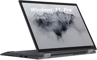 Lenovo ThinkPad X13 Yoga Gen 3 Ordinateur portable 13,3" FHD 2 en 1 avec écran tactile, Intel Core i7-1265U, 16 Go de RAM, SSD 512 Go, clavier QWERTY, Windows 11 Pro (reconditionné)