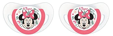 Tigex mixte deux sucettes physiologiques silicone plus 18 m Minnie, Minnie, 18-36 Mois (Lot de 2)