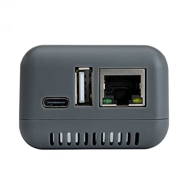 LOYALTY-SECU Mini Serveur d'impression réseau WiFi pour imprimante USB (Gris)