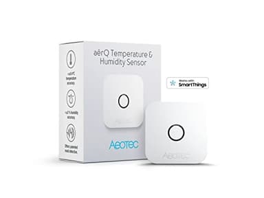 AEOTEC ZWA039 aërQ Capteur de température et d'humidité Z-Wave SmartThings Blanc