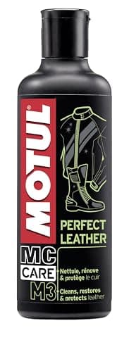Motul - Nettoyant Cuir Crème Pour Moto et Équipement Motard - Tous Types de Cuir - Nourrit, Ravive, Protège et Imperméabilise - MC Care Perfect Leather M3-250 ml