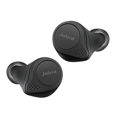Jabra Elite 75t – Écouteurs Bluetooth avec réduction de Bruit Active et autonomie élevée de la Batterie pour appels et Musique sans Fil - Noir