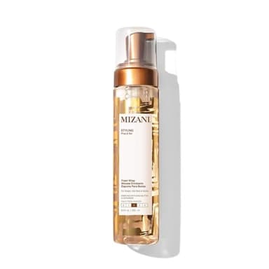 Mizani Mousse Coiffante, Pour Cheveux Bouclés, Prépare les Cheveux pour les Wraps et les Mises en Forme, Enrichie en Huile de Monoï et Beurre de Karité, Styling Foam Wrap, 250 ml