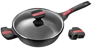 Pradel Excellence - Sauteuse 28 cm + poignée amovible - Tous feux et induction - Sans PFOA - 335