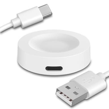 Amzpas Chargeur pour Huawei Watch GT4 / GT3, Câble USB 80cm Compatible avec Watch 4 Pro/Watch 3 Pro / GT3 Pro / GT2 Pro/GT Runner, Blanc