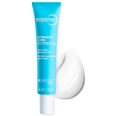 Bioderma HYDRABIO Gel-Crème 40ml, Hydrate intensément et durablement – Lisse le grain de peau, Peaux déshydratées, sensibles et en manque d'éclat – Peaux normales à mixtes