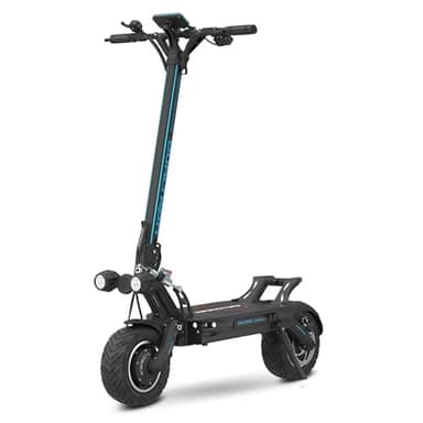 DUALTRON Trottinette Electrique Adulte Thunder 3-72V 40Ah, 2 Moteur 2500W, Autonomie jusqu'à 125km, 25km/h, Rapide puissante et Confortable, Noire
