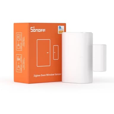SONOFF SNZB-04P ZigBee Capteur de Porte et Fenêtre sans Fil, Détecteur Ouverture Porte, Alarme Maison sans Fil, Compatible avec Alexa/Google Home, SONOFF Zigbee Hub Requis, Piles Incluses
