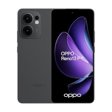 Oppo Reno 13 F 5G Smartphone – 8 Go RAM, 256 Go Stockage – Écran AMOLED 6.7” 120 Hz – Triple Caméra 64 MP – Charge Ultra Rapide – Android – Gris Graphite