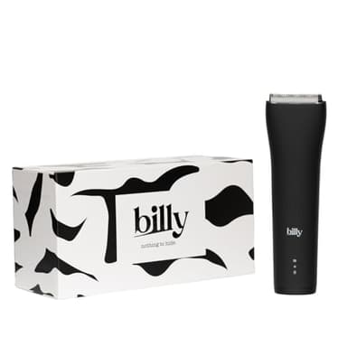 billy - LA tondeuse Intime Anti-Coupure Zones Sensibles et Intimes Homme/Femme - Lame Céramique Anti Coupure - Waterproof - 5 Hauteurs (0,3,6,9,12mm) - LED Intégrée - USB-C - Poils pubiens