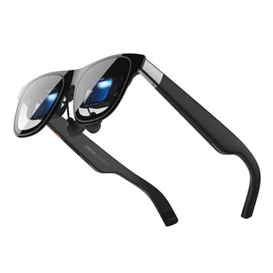 XREAL One Pro AR Lunettes, Réalité Augmentée Puce X1,3D Mode,3DoF Natives XR Glasses, Optique X-Prism 57° FOV, Écran HD 171" 120Hz, pour iPhone17/16/15 SteamDeck ROG Mac PC Android iOS, L(IPD66–75mm)
