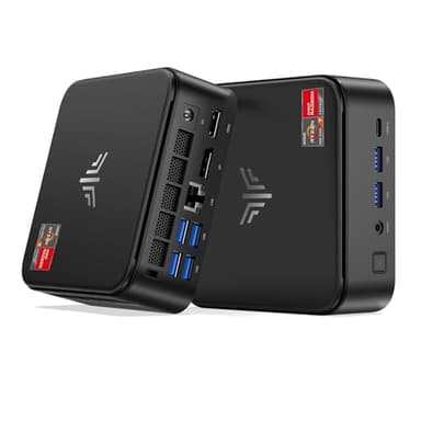 NiPoGi E3B Mini PC AMD Ryzen 7 7730U (jusqu'à 4.5GHz,8C/16T) Micro Ordinateurs de Bureau 32GB RAM 1TB SSD, WiFi 6, BT5.2, Triple Display 4K@60Hz pour Office Home